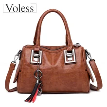 Fashion Retro Women PU Handbags Solid Color Casual Tote Zipper Large Capacity Trendy Simple Tassel Shoulder Crossbody Bag Ladies Fashion Retro Women PU Handbags Solid Color Casual Tote Zipper Large Capacity Trendy Simple Tassel Shoulder Crossbody Bag Ladies