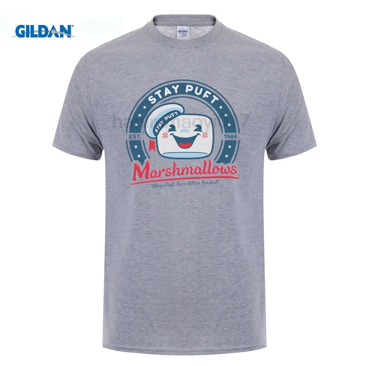 

GILDAN STAY PUFT T SHIRT GHOSTBUSTERS CULT MOVIE FILM 1980'S MARSHMELLOW Cheap Sale Summer Man T-Shirt Tops Tees New