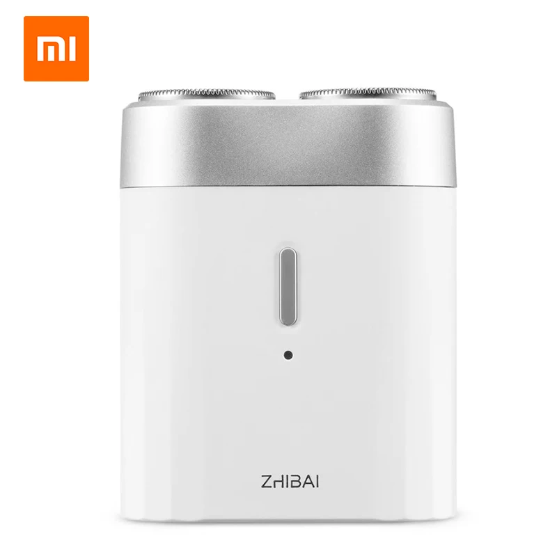 Xiaomi zhibay мини электробритва Влажная и сухая Водонепроницаемая usb type-c заряжаемый триммер для бороды бритва мини-корпус