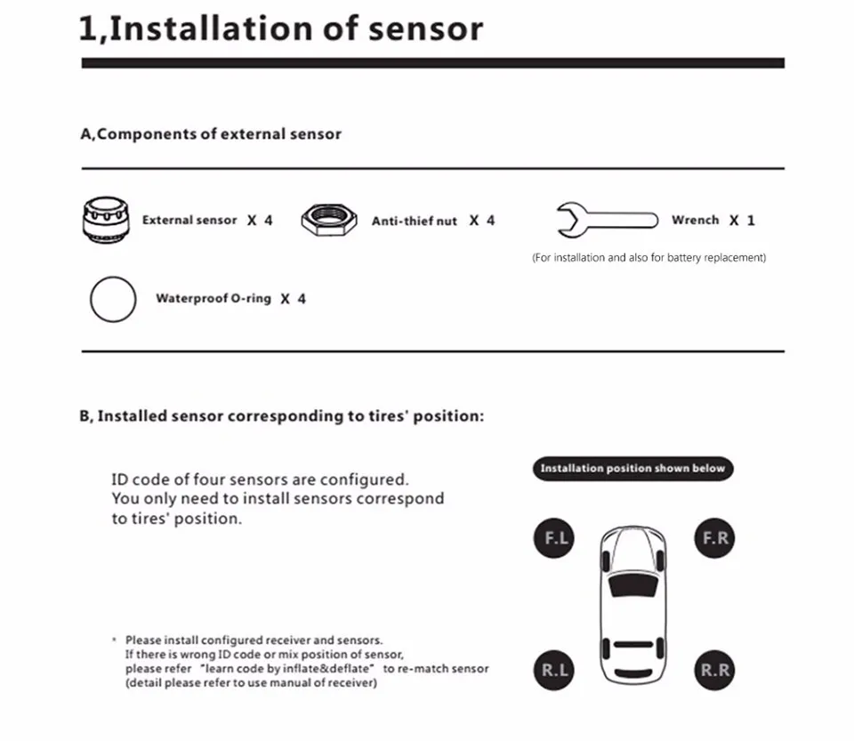 Киринави USB автомобильный TPMS контроль давления в шинах с 4 внутренними внешними датчиками для Android автомобиля радио Авто Охранная сигнализация