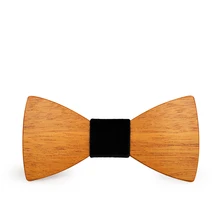 Бамбуковый деревянный желтый палисандр деревянный галстук-бабочка галстук фирменный галстук ручной резной Горячие мужские и женские аксессуары модная индивидуальность