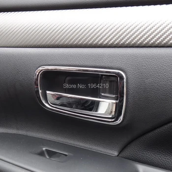 

MONTFORD Car Accessories Fit For Mitsubishi ASX 2013 2014 2015 ABS Matte Interior Door Handle Bowl Cover Trims Decoration