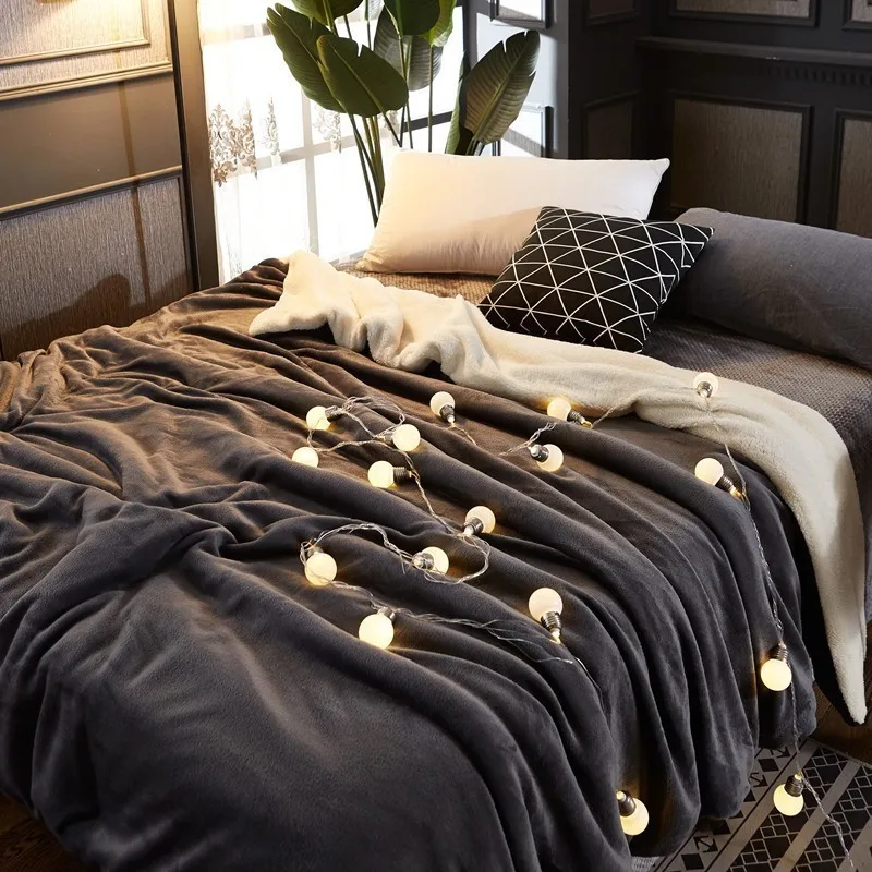 2 In 1 Blanket Winter Bedding Duvet Cover Summer Air Condition