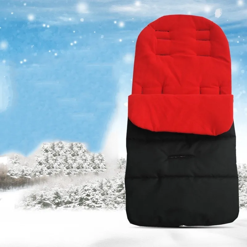 

2019 Winter Autumn Thick Warm Baby Infant Sleeping Bag Stroller Newborn Think Foot Cover For Pram Wheelchair Accessories