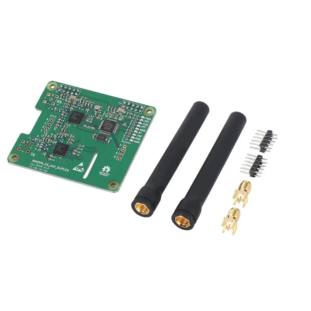 

Durable Mini Antenna Hotspot Duplex MMDVM Hotspot Support P25 for Raspberry Pi + 2pcs Antenna