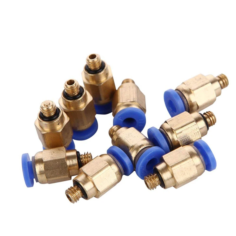 Aokin 5 قطعة/الوحدة PC4-M6 مستقيم دفع تركيب هوائي لربط + PC4-M6 سريعة في يليق 3D طابعة بودين الطارد Aokin 5 قطعة/الوحدة PC4-M6 مستقيم دفع تركيب هوائي لربط + PC4-M6 سريعة في يليق 3D طابعة بودين الطارد