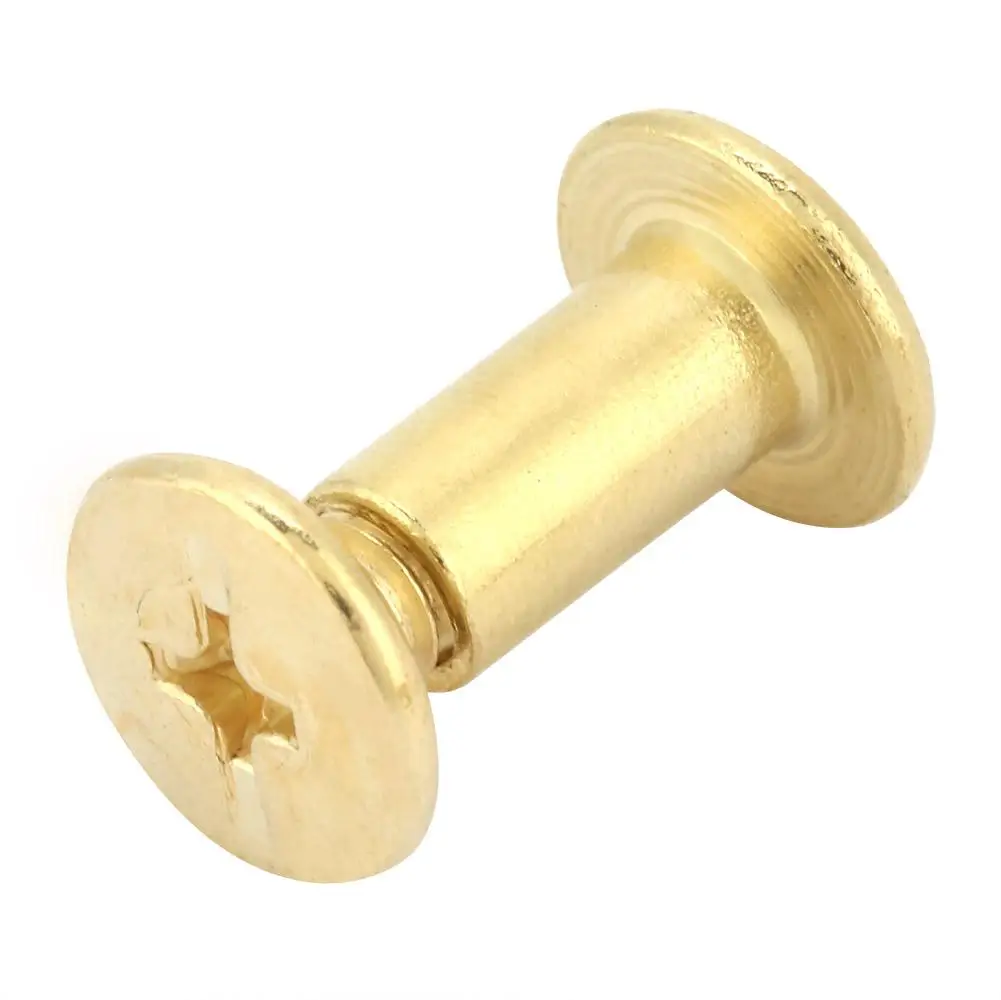 rivets 20pcs M5 Flat Head Book Album Rivets Screw Set DIY Craftmaking Rivet countersunk rivets