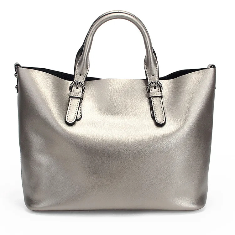 

2018 NEW REAL LEATHER LADY CLUTCH HANDBAG FASHION MOTHER BAG PEARLESCENT EUROPEAN AND AMERICAN BAG WALLET PURSE SHOULDER BAG