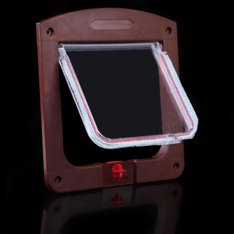 

Lockable Cat Flap Door Kitten Dog Pet Lock Suitable for Any Wall or Door Pet Flap Door for Household Pet Products Accessories