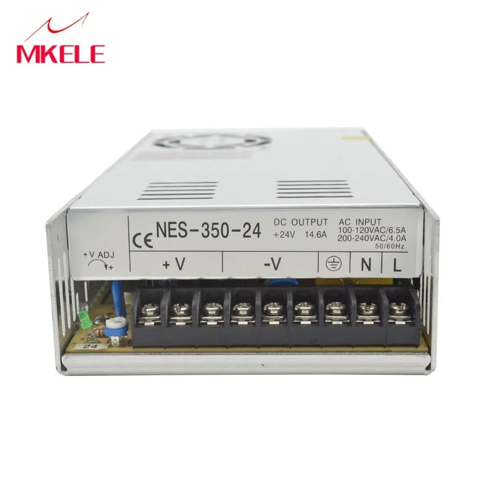 Высокое качество NES 350 27 Enkele выход импульсный источник питания 13A 27VDC Ac к Dc