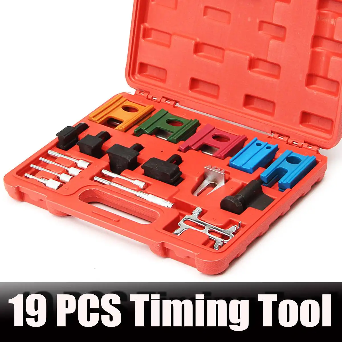 Buy 19Pcs Engine Universal Pulley Timing Belt Camshaft