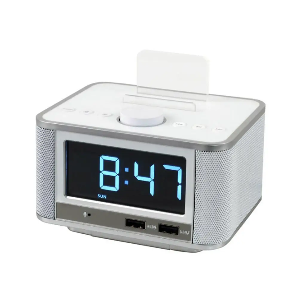 

Wireless Bluetooth Speaker Multifunctional Innovative Bluetooth Alarm Clock Speakers 360 Surround Full-Range Sound Loudspeaker
