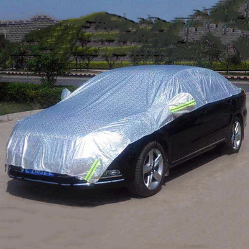  Car Covers Waterproof SUV Auto Sun Proof Shade Reflective Strip Outdoor Dust Rain Protection Univer