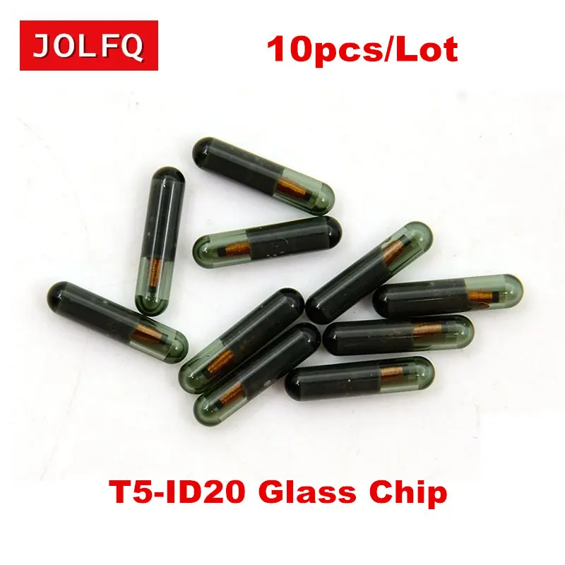

10pcs/lot key Transponder Chip T5 (ID20) Glass for Car Key id t5 transponder chip High Quality + Lowest Price