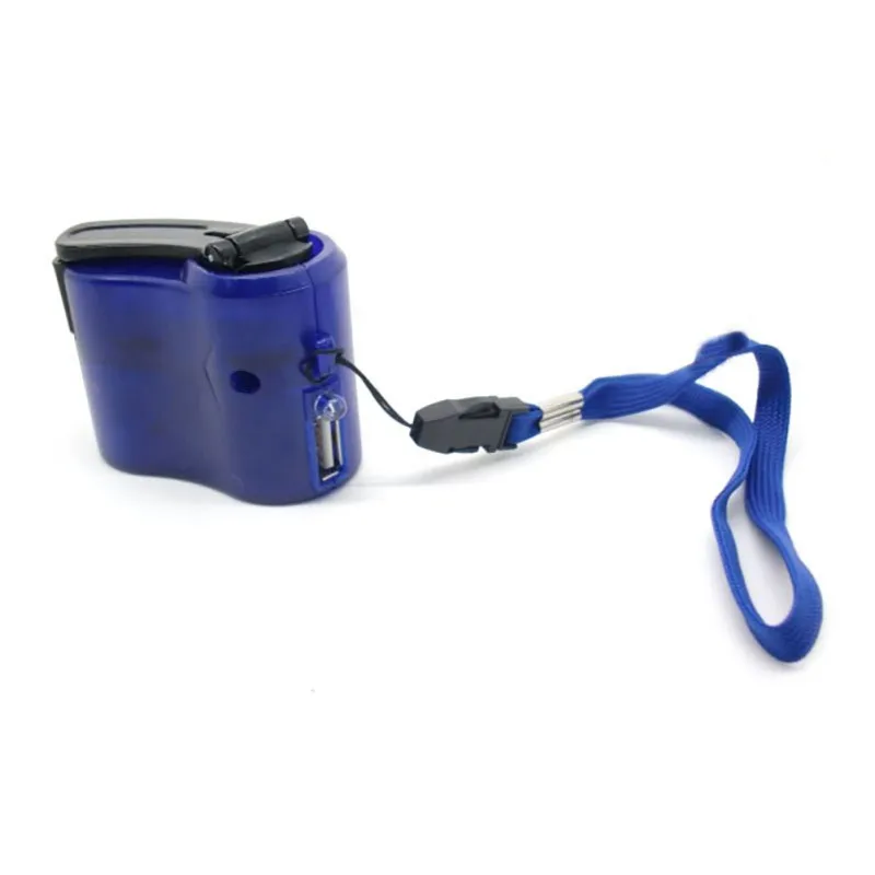 Edc Usb الهاتف الطوارئ شاحن للتخييم التنزه الرياضة في الهواء الطلق كرنك اليد شاحن السفر التخييم المعدات بقاء أدوات-