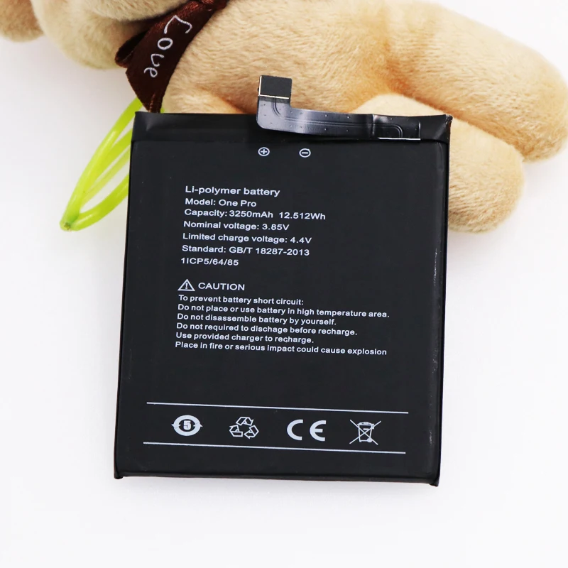 JRZ для Umi Umidigi One Pro батарея 3250mAh Высокое качество запасные батареи мобильного