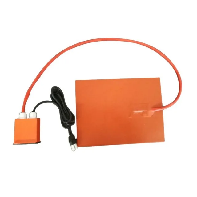 

JSEX 300W Engine Oil Tank Silicone Heater Pad Universal Fuel Tank Water Tank Rubber Heating Mat Warming Accessories 20 x 20cm