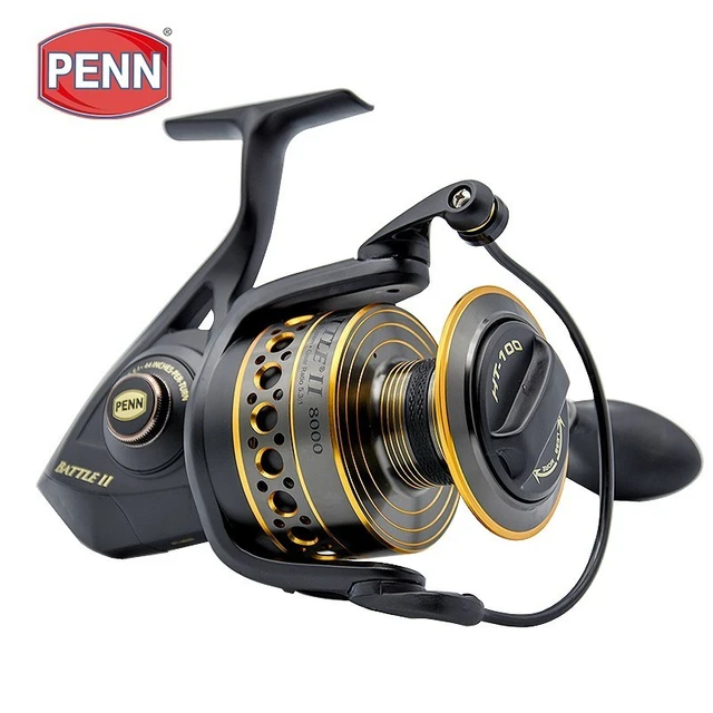 Penn Battle Fishing Reel, 100% Original, BTLIII CNC Handle, Saltwater  Spinning Reel, 2500, 3000, 4000, 5000, 6000, 8000, BTLIII