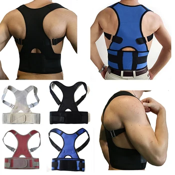 

Men Back Brace Support Shoulder Brace Posture Corrector Therapy Scoliosis Orthopedic Women Lower Back Support Lumbar Corset B002