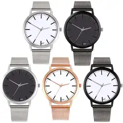 Бизнес элегантный круглые часы для ZOLFA кварцевые часы женские модные сплава пояс сетки наручные стекло для часов зеркало браслеты