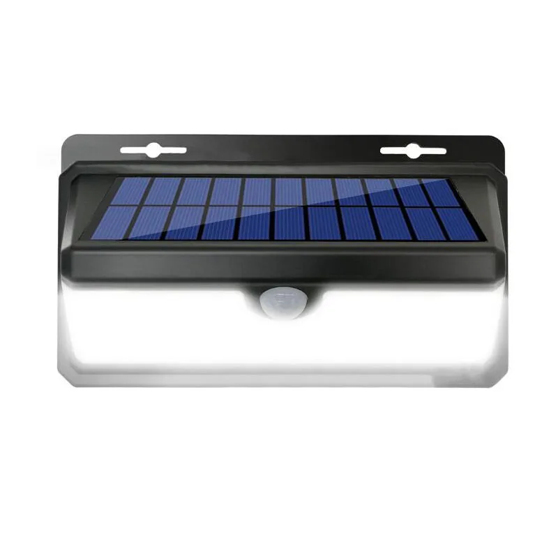

LED Solar power lamp 100 LED 500 lumen Outdoor Garden Lignting Lamp Wall Yard Fence Light solar security motion sensor light