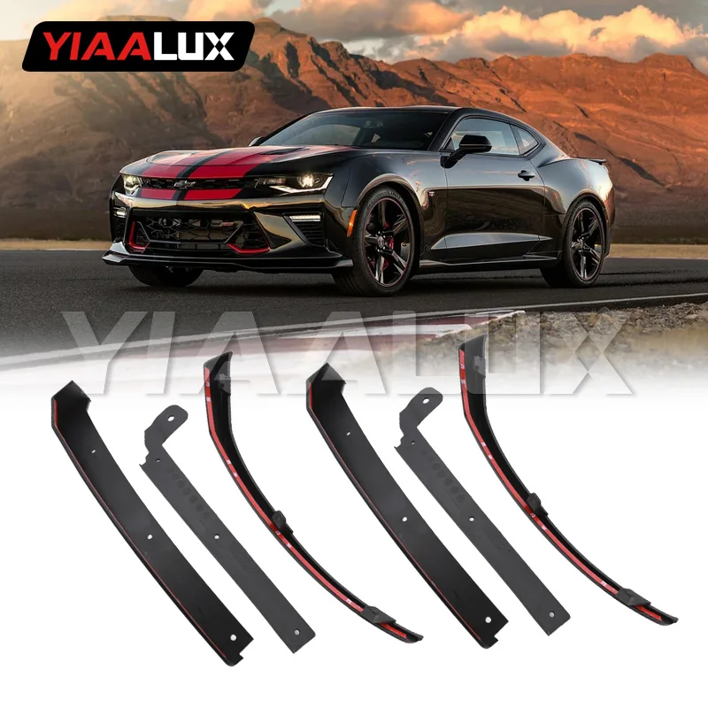 

Front&Rear Splash Guard Wheel Fender Flares For Chevrolet Camaro 2016-2018