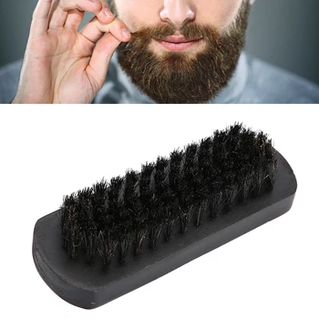 

Oval Wooden Men Beard Brush Mustache Cleaning Shaving Brush Beard Shaping Tool