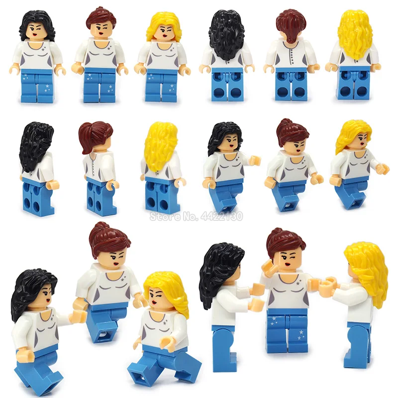 Building Blocks Series City Prom Frozeninglys Figures Mini Princess Model Assemble Scenes Gift for girl With Legoinglys Lepin Building Blocks Series City Prom Frozeninglys Figures Mini Princess Model Assemble Scenes Gift for girl With Legoinglys Lepin