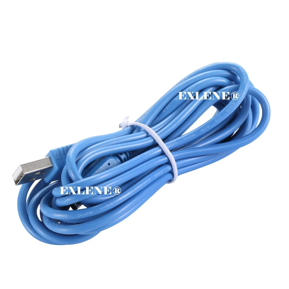 Кабель зарядный EXLENE 3м для Nintendo 3DS шнур USB синхронизации данных совместимый с New 2DS