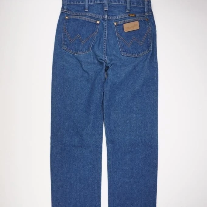 WRANGLER 13MWZ ковбой вырезать Orig Fit джинсы для женщин темно мыть джинсовые мужские