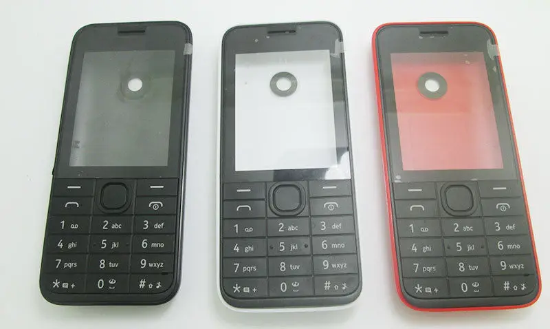 

Front panel Housing Cover Case Keypad and Battery door Cover for Nokia 208 N208