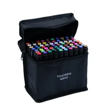 TouchFive Art Markers168 цвета чернила на спиртовой основе эскиз 80 цветов маркер ручка для художника Рисование манга анимация товары для рукоделия