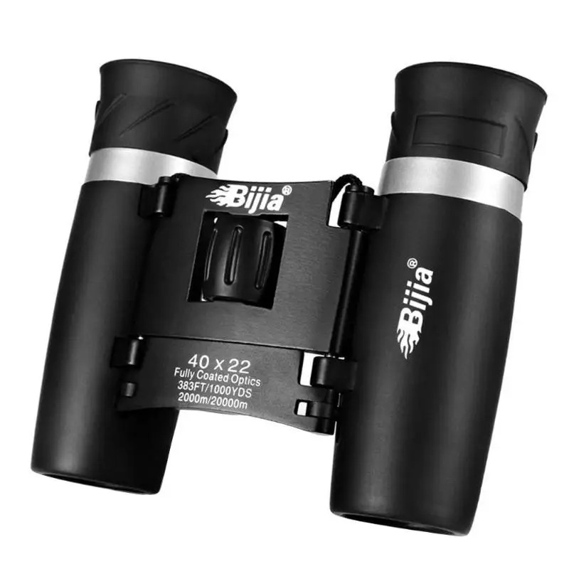 

BIJIA 40x22 High Quality Mini Binocular Outdoor Portable Binocular Folding Hunting Night Vision Telescope Optic Scope