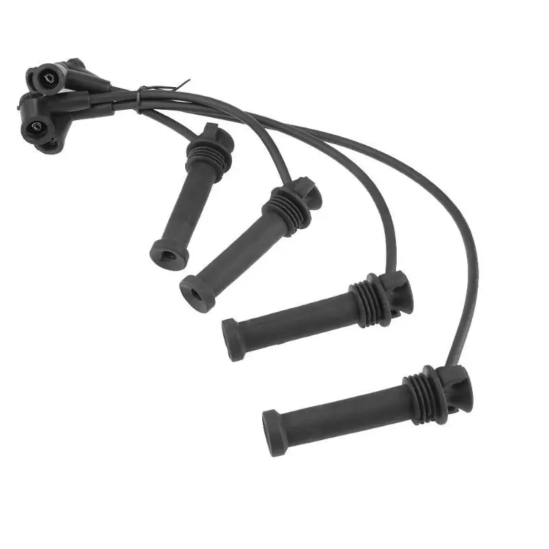 VODOOL 4Pcs/set Car Ignition System Spark Plug Wire Set Ignition Leads Cable Kit Accessories L813-18-140 For Mazda 6 Mazda MPV VODOOL 4Pcs/set Car Ignition System Spark Plug Wire Set Ignition Leads Cable Kit Accessories L813-18-140 For Mazda 6 Mazda MPV