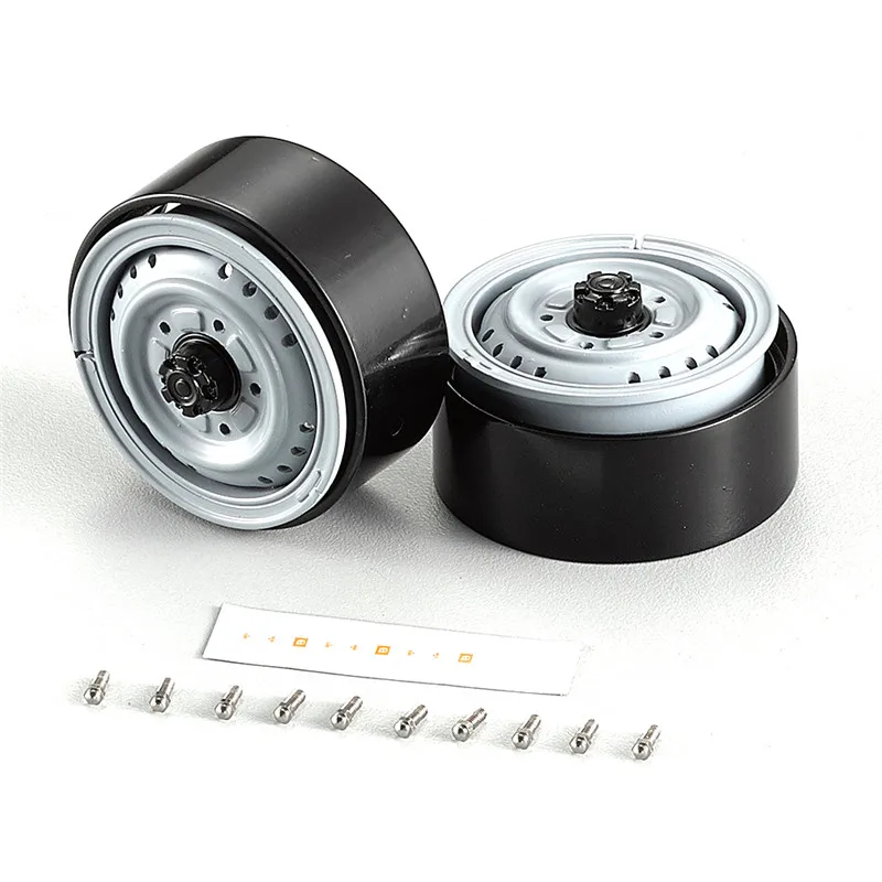 

1Pair Killerbody 48693 Aluminum Alloy 1.68 inch RC Car Wheel Hub For KB48691 Tyre 3.35 Inch