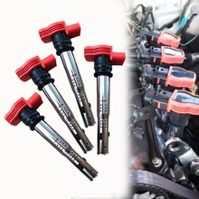 4 Pcs/Lot Ignition Coil for VW JETTA GOLF GTI GLI PASSAT TIGUAN CC TOUAREG A3 A4 A5 A6 A7 A8 TT Q3 Q5 R8 06E905115E 07K905715F 4 Pcs/Lot Ignition Coil for VW JETTA GOLF GTI GLI PASSAT TIGUAN CC TOUAREG A3 A4 A5 A6 A7 A8 TT Q3 Q5 R8 06E905115E 07K905715F