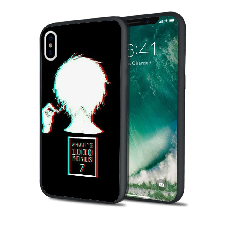 Fundas Tokyo Ghoul Anime Black Silicone Phone Cases for iPhone XS Max XR 10 X 7 8 Plus 5S 5 SE 6 6S iPod Touch Cover. |