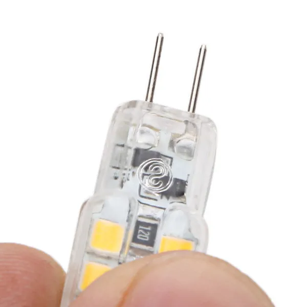 CLAITE G4 светодиодные лампы 1 5 Вт 120lm 12 SMD чистый белый/теплый белый кукурузный свет