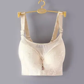 

Bras for Plus Size Women Full Coverage Comfortable Bra Heighten Side Back Brassiere Ladies Underwear 40-48E