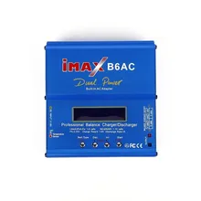 Professional iMAX B6AC Intelligent Compact Balance Charger Discharger US Plug T Slots AC To DC Adaptor