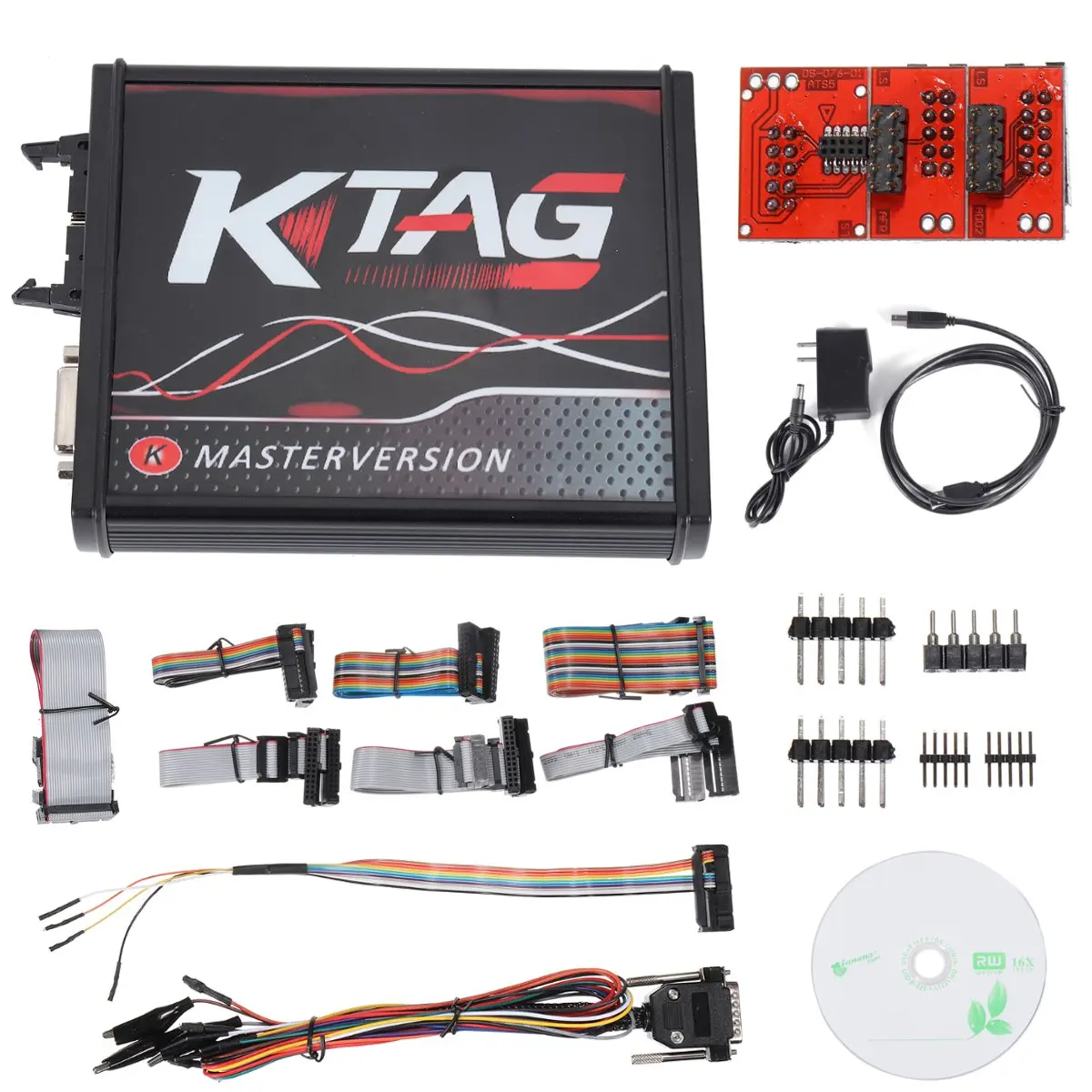 

For V2.23 KTAG ECU Programmer Cable Tool V7.020 PCB Online Version Unlimited Token Auto Car Vehicles Repair Tools Diagnosis Kit