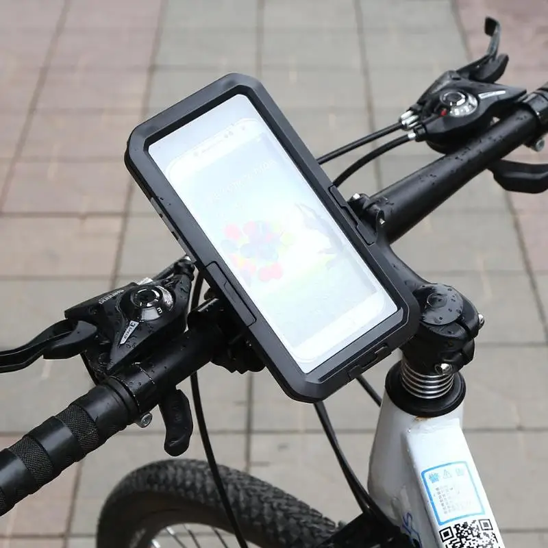 ABS водонепроницаемый велосипедный держатель для телефона, жесткий корпус, чехол для плавания, дайвинга, ТПУ, защитный чехол для samsung серии, велосипедные детали