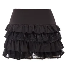 Женские винтажные готические викторианские Stempunk с эластичной талией гофрированные мини-брюки