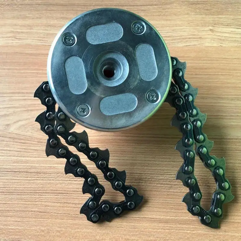Grass Cutter Chain Trimmer Head Chain Brushcutter for Garden Grass Brush Cutter Tools Spare Parts for Trimmer Garden Tools newst