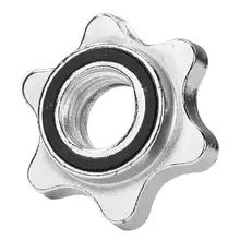 Стандартные спортивные шестигранные гайки, круглые гайки, штанги, твердые стальные воротники, зажимы, аксессуары для гантелей