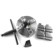 4-кулачковый патрон Самоцентрирующийся механический станок для сверлильного фрезерного станка DIY Мини закаленные стальные детали K12-80(China)