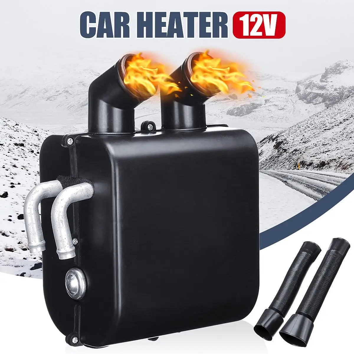 

12V Portable Auto Car Heater Heating Defroster Electric Fan Heater Heating Windshield Defroster Demister Winter appliances
