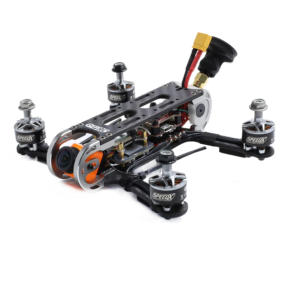 Гоночный Дрон GEPRC Cygnet3 Pro 145 мм FPV с камерой 1080P Frsky XM + приемник 48CH F4 1507 мотор 20A ESC