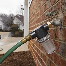 Садовые шланги очистка машины вложения фильтр осадочный для 3/4 ''открытый