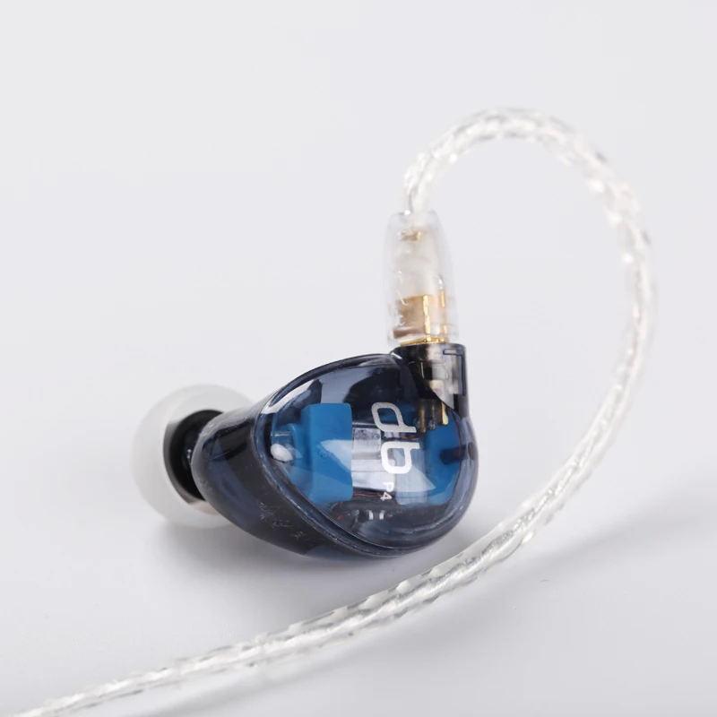 Наушники вкладыши AUDBOS P4 с 4 сбалансированными арматурами Hi Fi со съемным кабелем